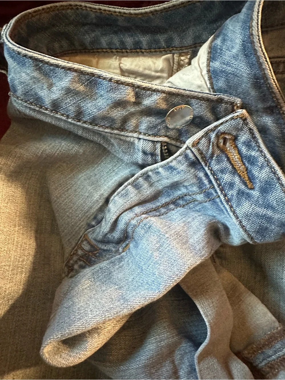 APT 9 Stonewashed Denim Short Shorts